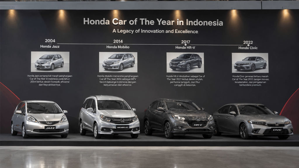 Honda Raih Tiga Penghargaan di Otomotif Award 2026, Melanjutkan Rekam Jejak Prestasinya